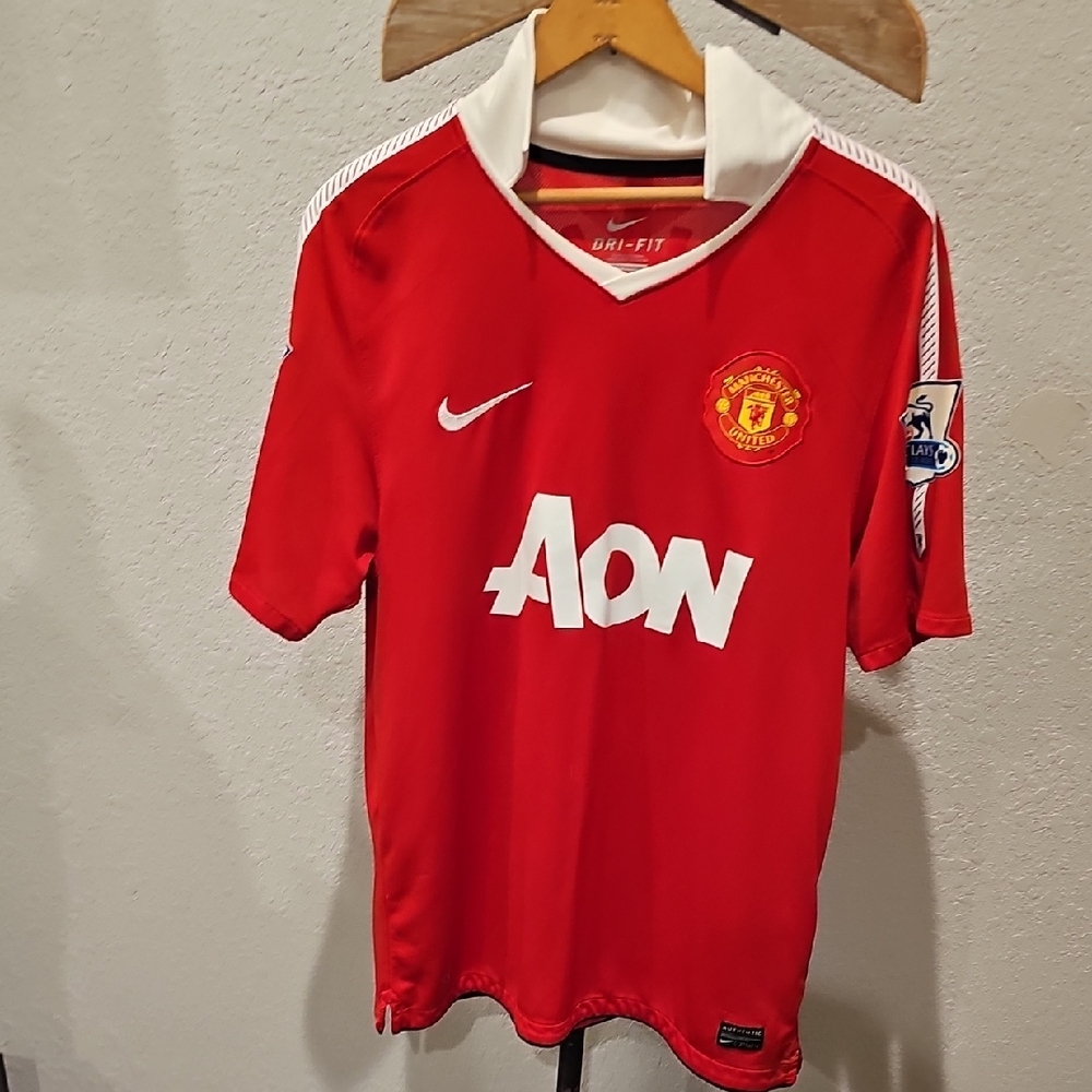 Mens 2010-11 Manchester United Soccer Jersey